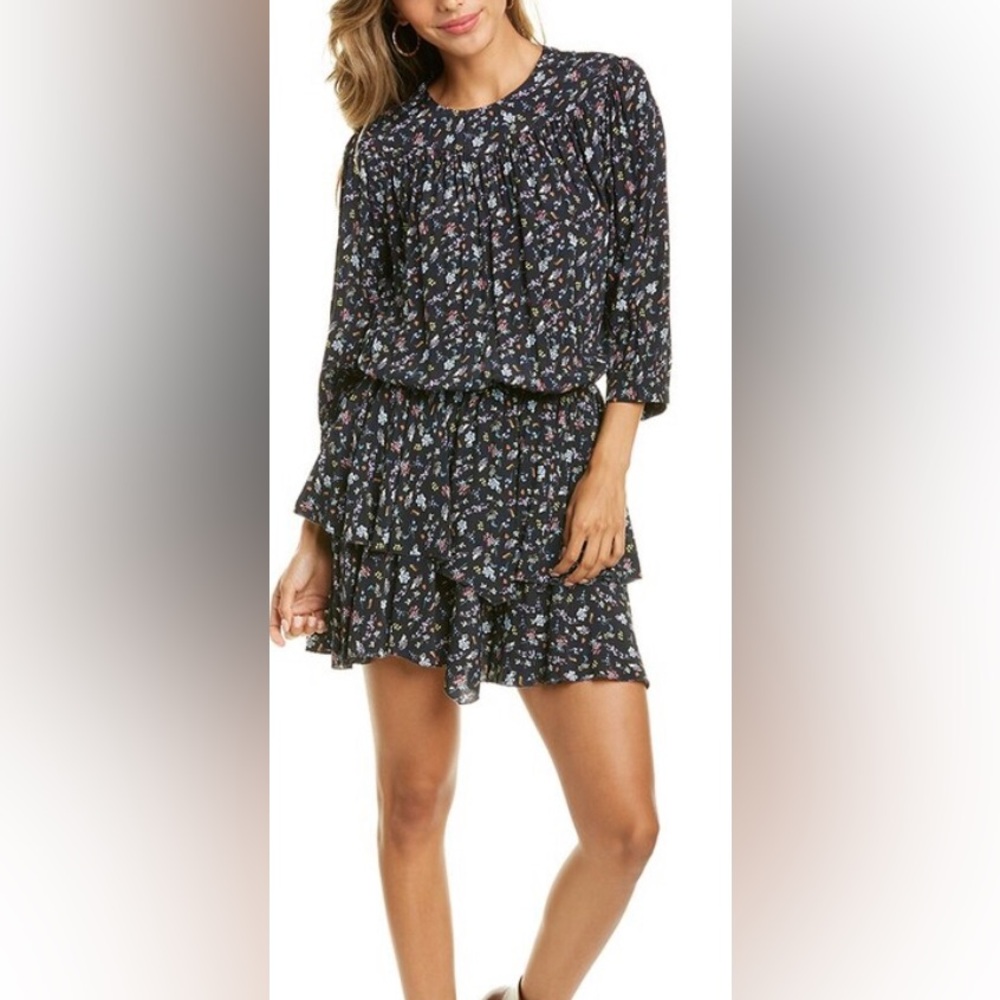 ZADIG & VOLTAIRE ROOKA MINI SEASON DRESS in BLACK